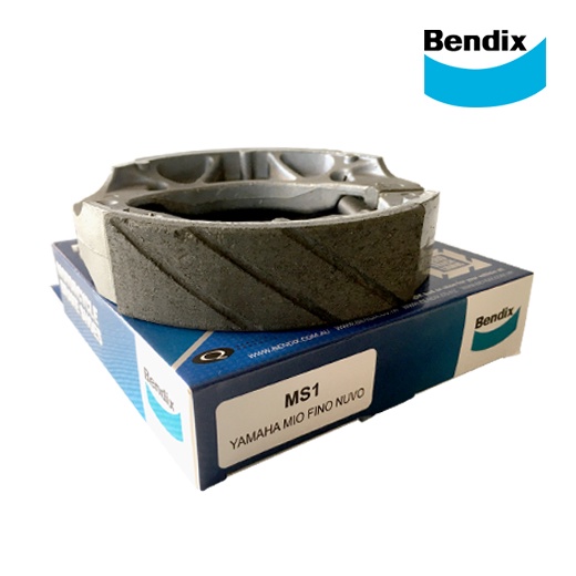 Bendix Motorcycle Brake Shoe Rear For Yamaha Mio I 125, Soul 125 Mx And