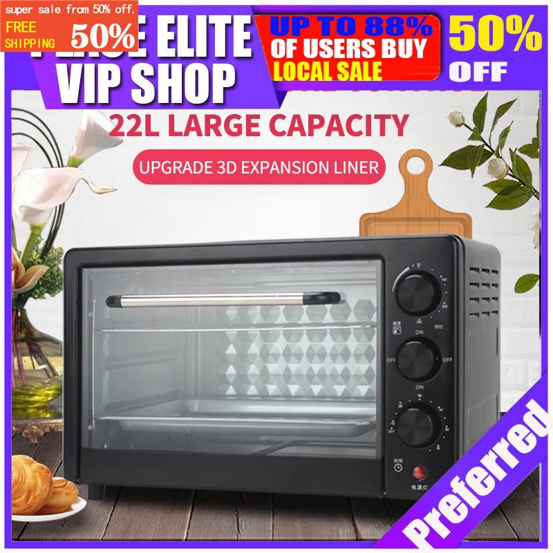 Philippine delivery, electric oven, baking 22liter oven, pizza oven, bread oven Shopee