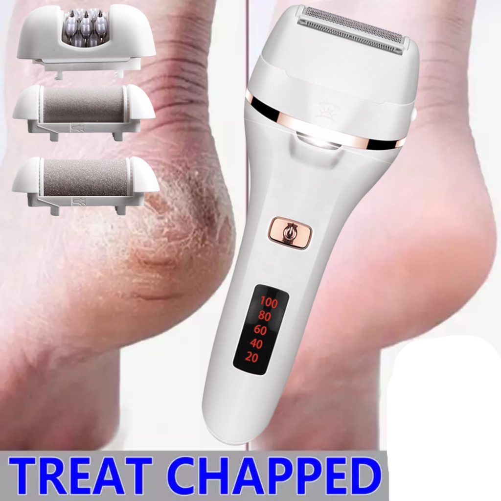 4 in 1 Electric Foot File Grinder Dead Dry Skin foot care kalyo remover kalyo Grinder callus