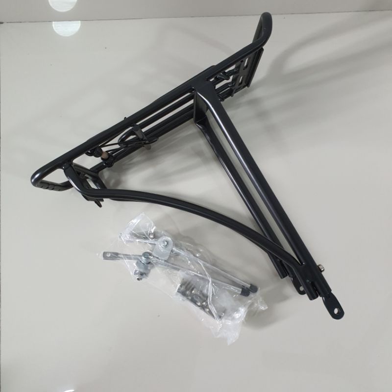Folding Bike Rear Rack Carrier Height Adjustable Shopee Philippines
