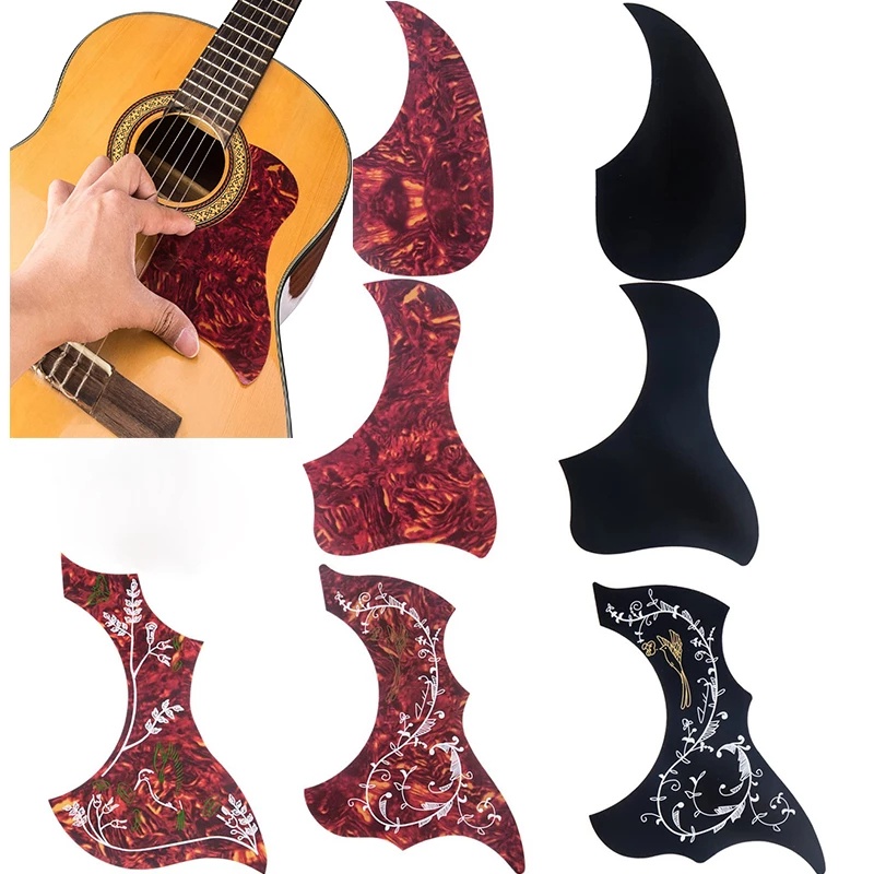 1Pcs Self Adhesive Acoustic Guitar Pick Guards Scratch Plate Multi