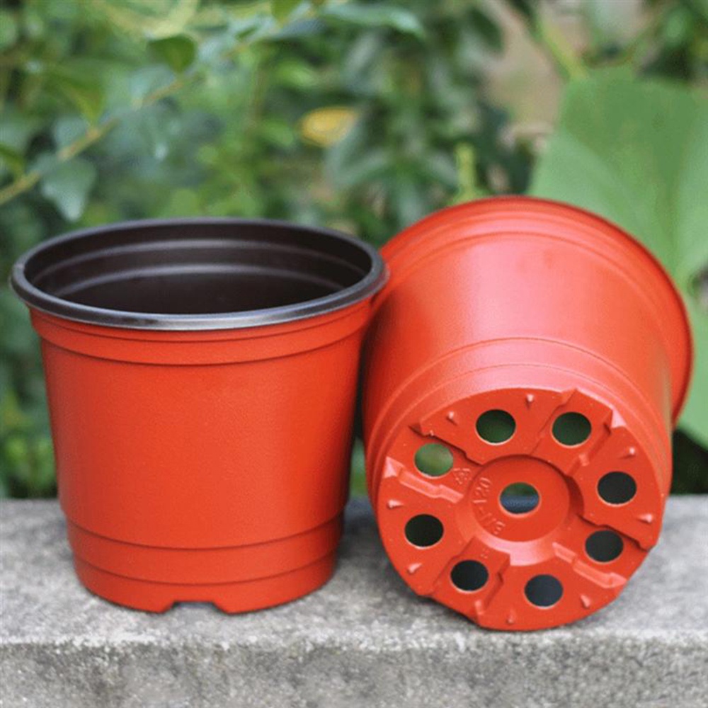 M&A PHC 5pcs (9cm15cm) PVC Soft Pots/ Plastics Pots/ Terracota Soft