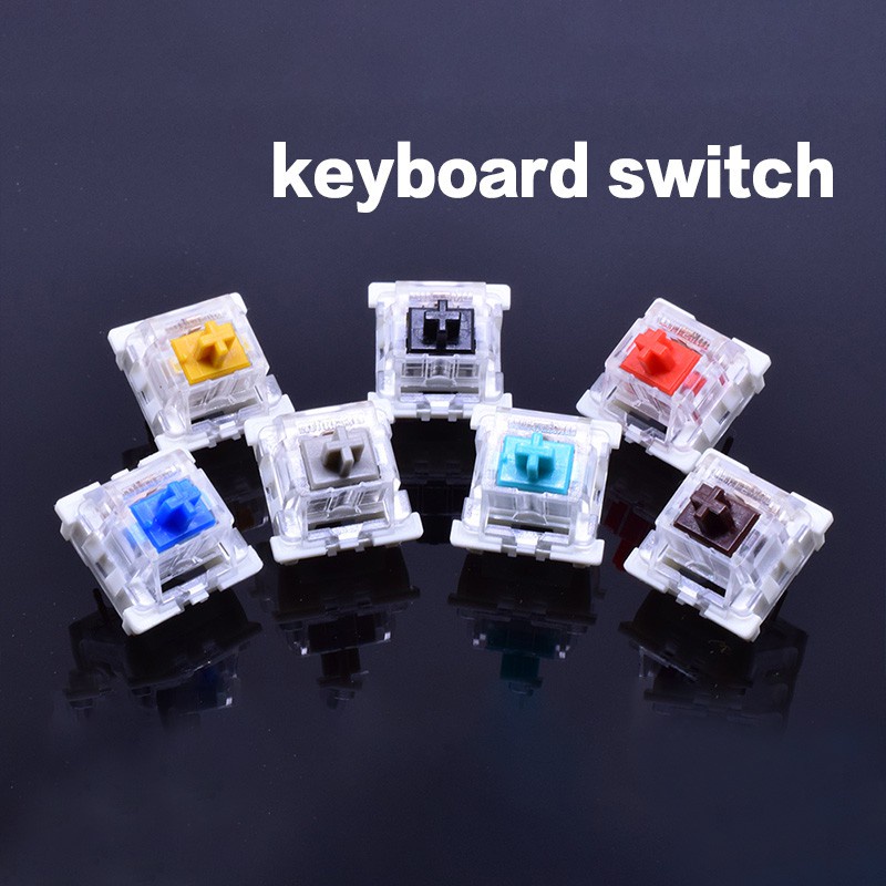 WNRE Mechanical Keyboard Blue Red Key Switch CIY Sockets SMD 3pin