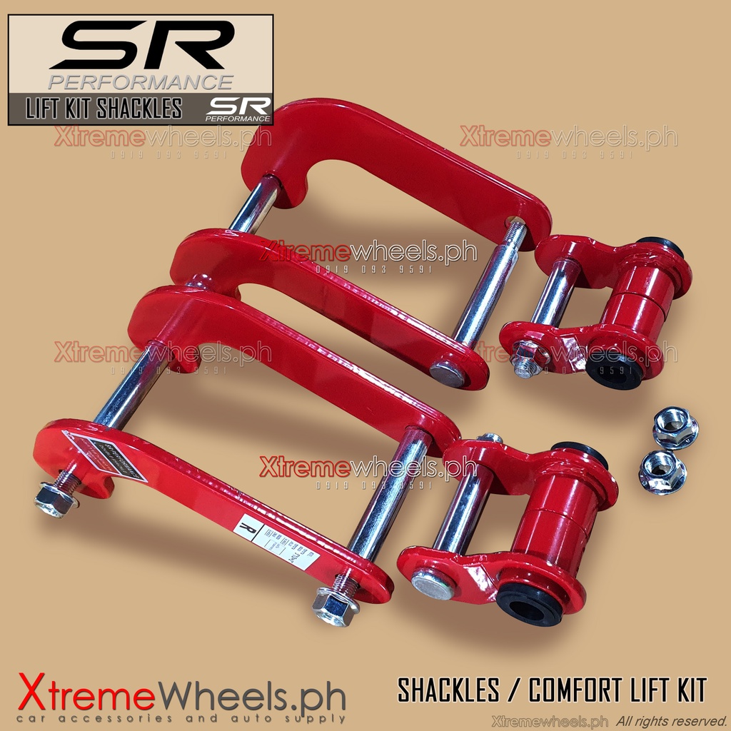 Ranger 2012 to 2024 SR Performance Rear Leaf Spring Extended Shackle