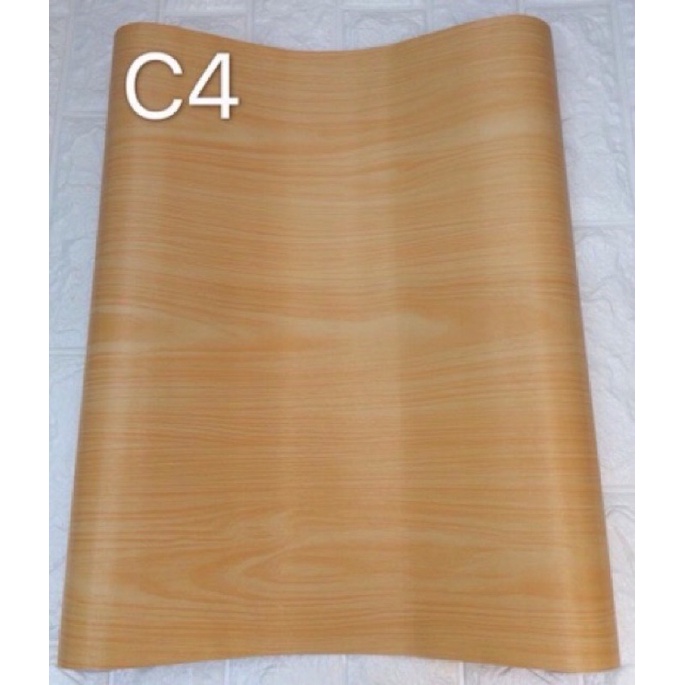 waterproof wood Self Adhesive PVC Wallpaper For Homedecor/room decor