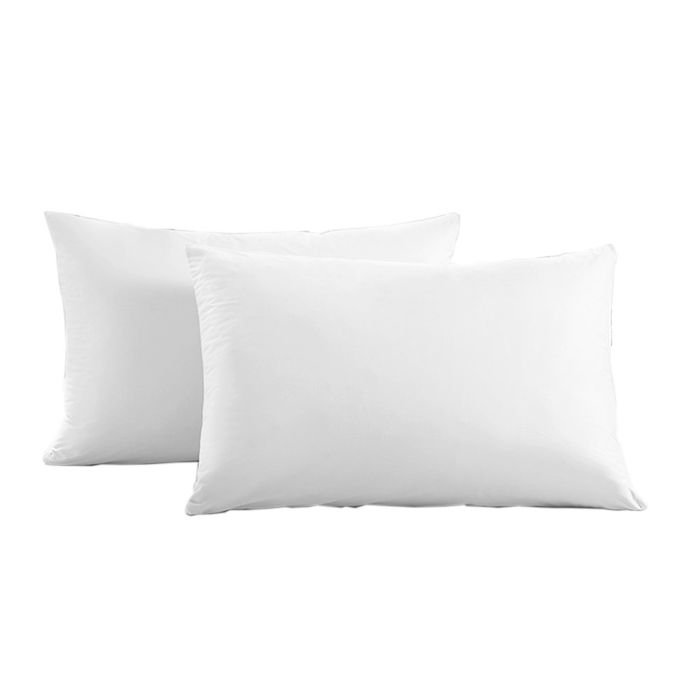 Sheleep Smooth Waterproof Pillow Protector with Zipper Pillow Cover