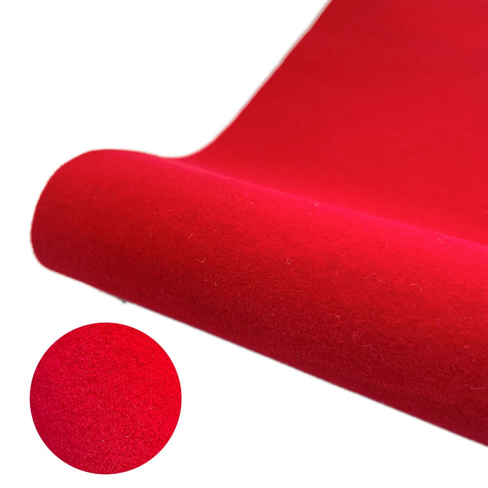 Velvet Fabrics Sticky Back Sheet Self Adhesive Velvet Fabric for
