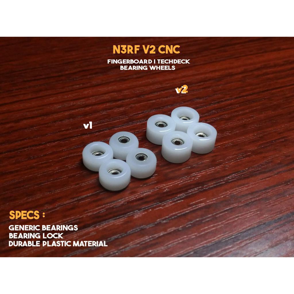 Fingerboard Techdeck Bearing Wheels Cnc V2 ( n3rf ) Shopee Philippines