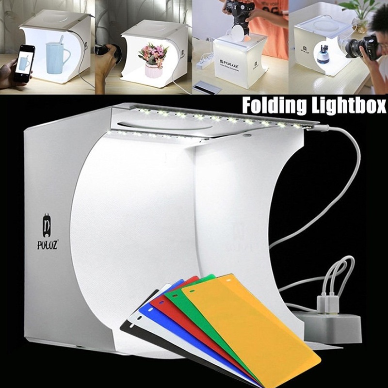 Portable Studio Box Mini Photo Studio Light Box LED Lights Room