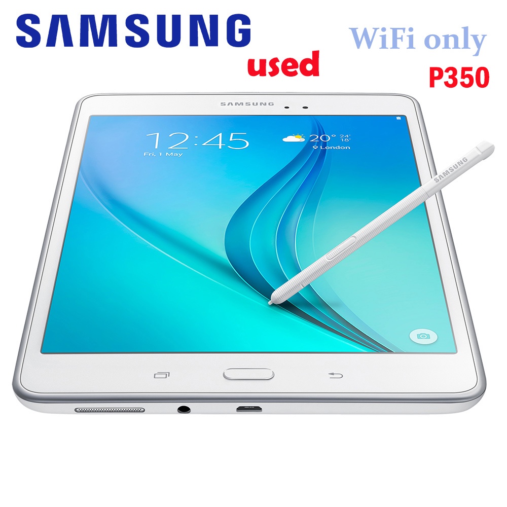 Used Original Samsung Galaxy Tab A 8.0 SMP350 P355 Tablet PC 16GB
