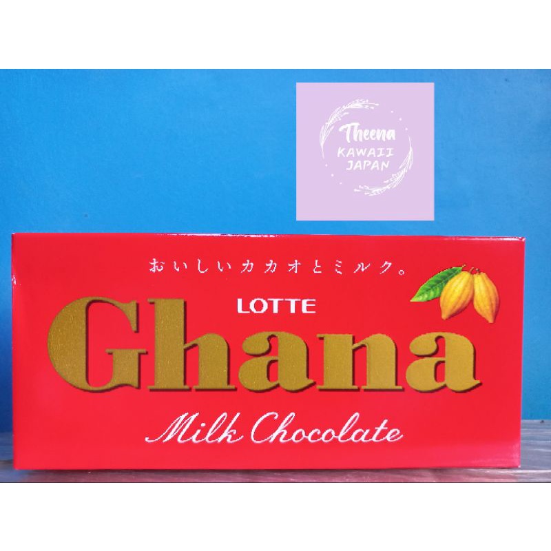 LOTTE GHANA Chocolate from JAPAN (not korea) Shopee Philippines
