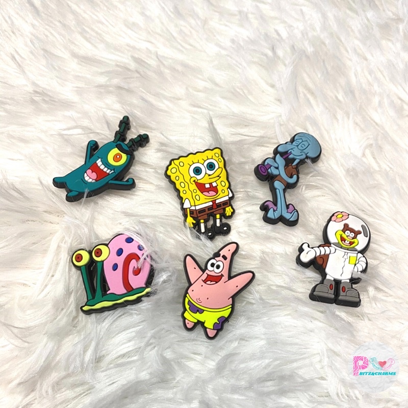 SPONGEBOB kids jibbitz shoe charms Shopee Philippines