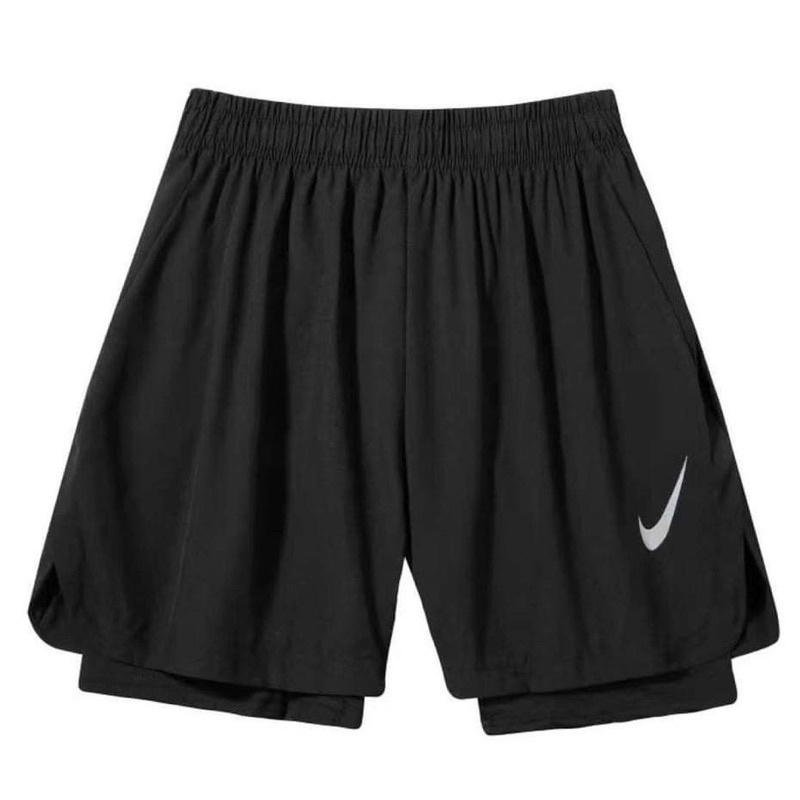 men cycling shorts running track sports shorts 2 in 1 cycling shorts