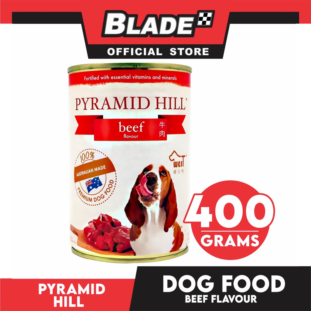 Pyramid Hill Dog Food Beef Flavor 400g Shopee Philippines