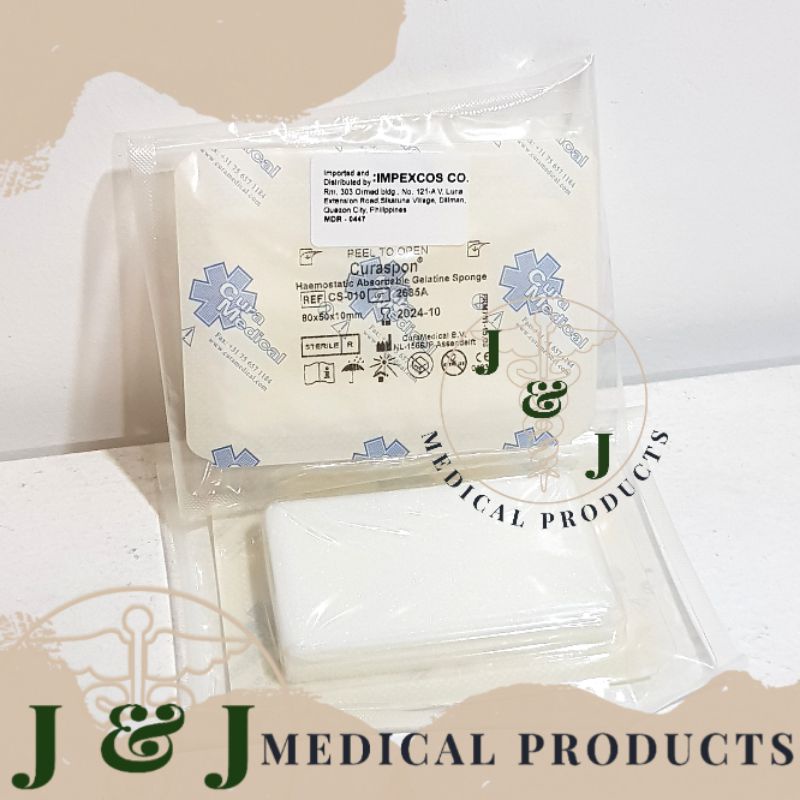 CURASPON / SPONGOSTAN Absorbable Gelatin Sponge Haemostatic Shopee