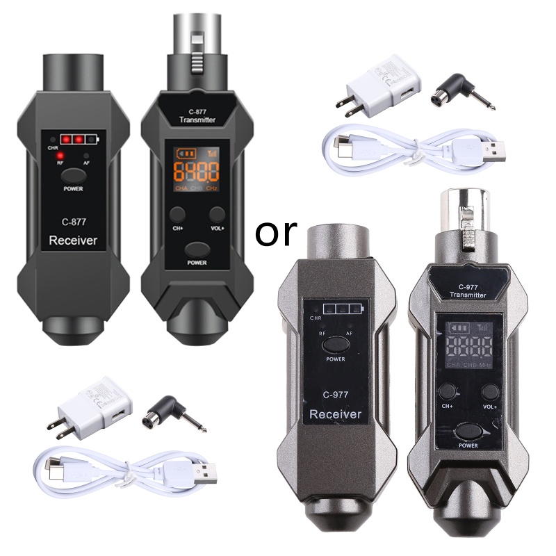 Compact and Lightweight Microphone Adapter PA System Rechargeable