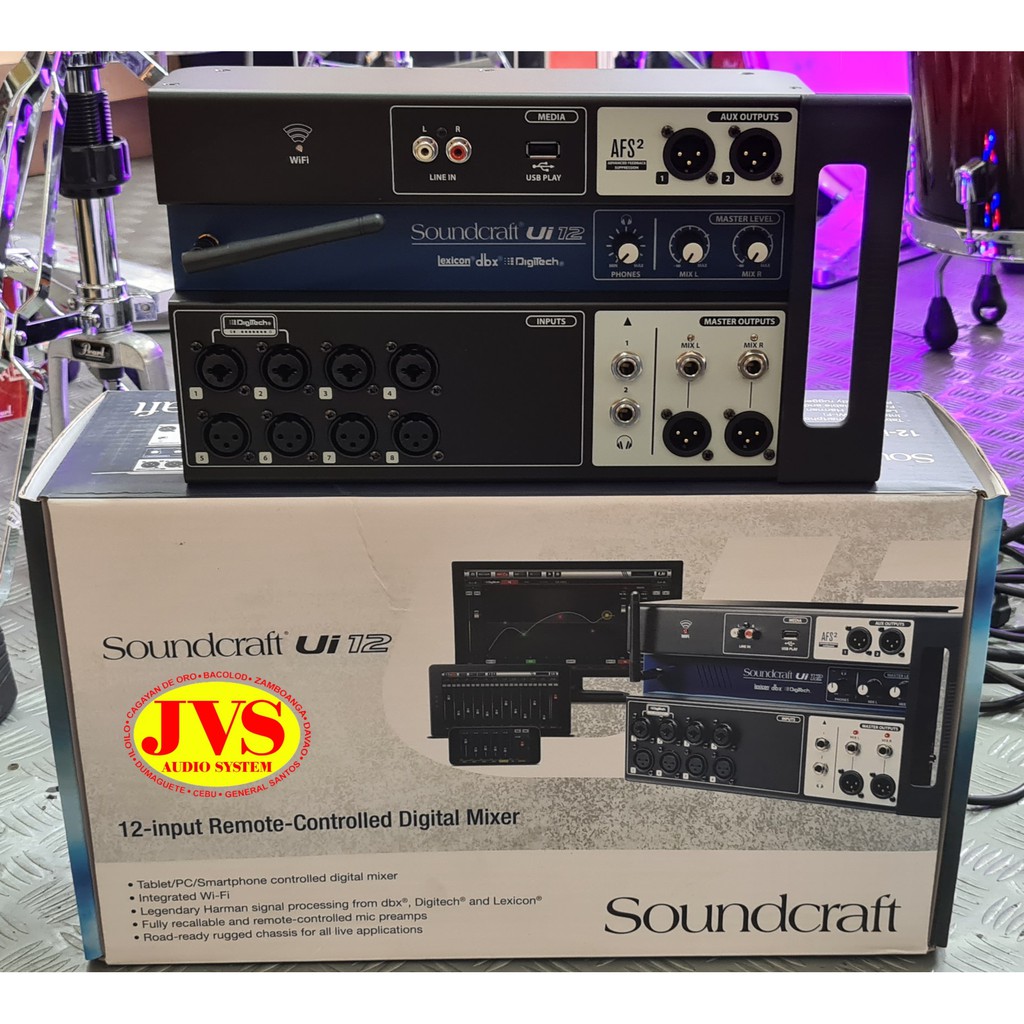Soundcraft Ui12 Digital Mixer Shopee Philippines