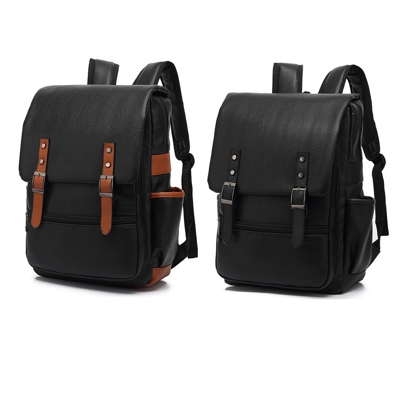 Durable Leather Backpack For Men And Women, Durable Leather Backpack