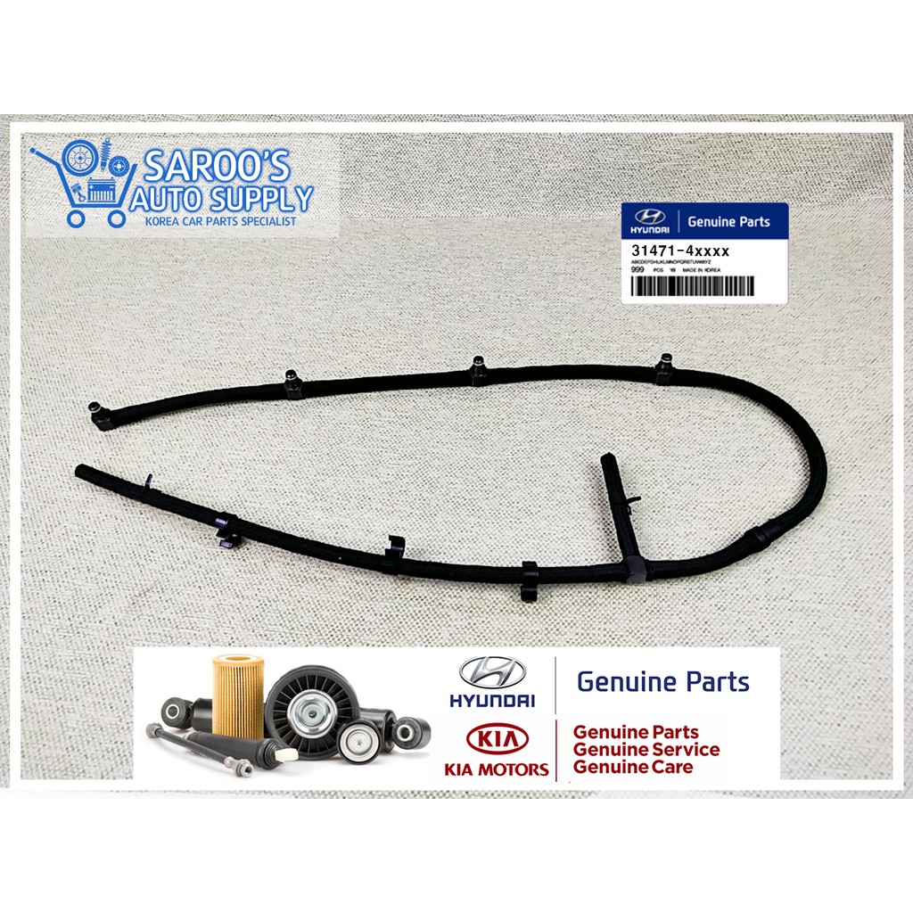 Fuel Return Hose For Hyundai Starex GRX , CRDI Only , Sorento. 31471