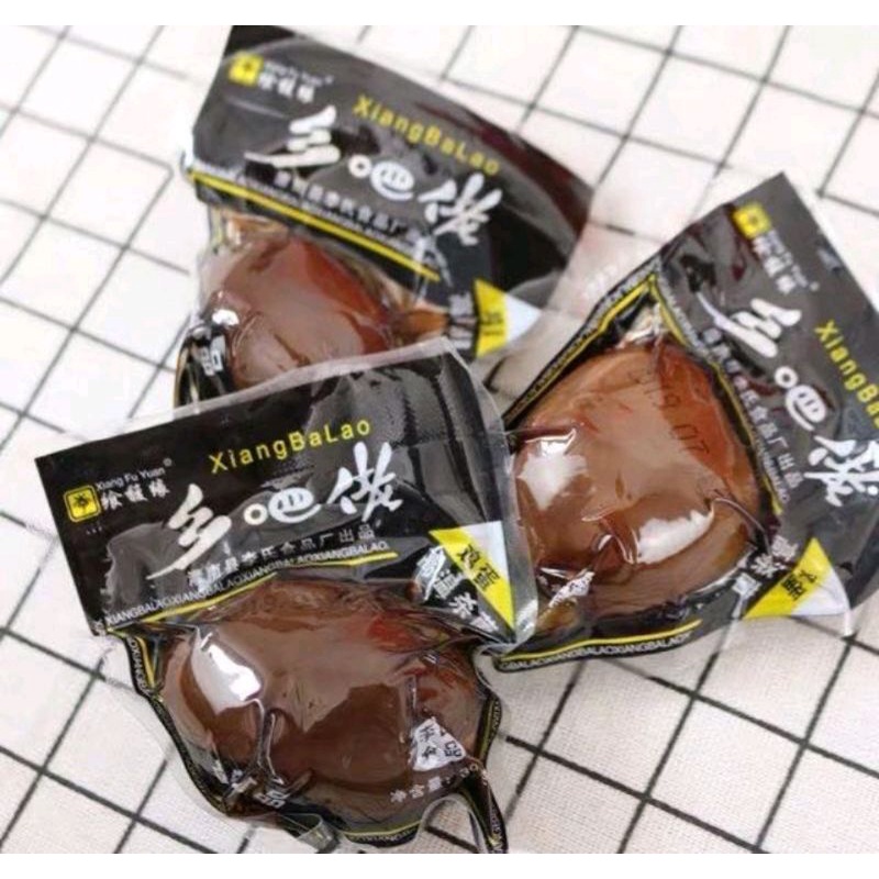 168 XiangBaLao Marinated Adobong Chicken Egg Ready To Eat (vacuum Seal