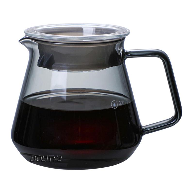 Glass Pour Over Coffee Pot Hand Drip Coffee Server Coffee Pot Shopee
