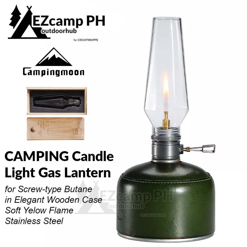 CAMPINGMOON T1 Gas Candle Light Lamp Lantern Atmosphere Camping