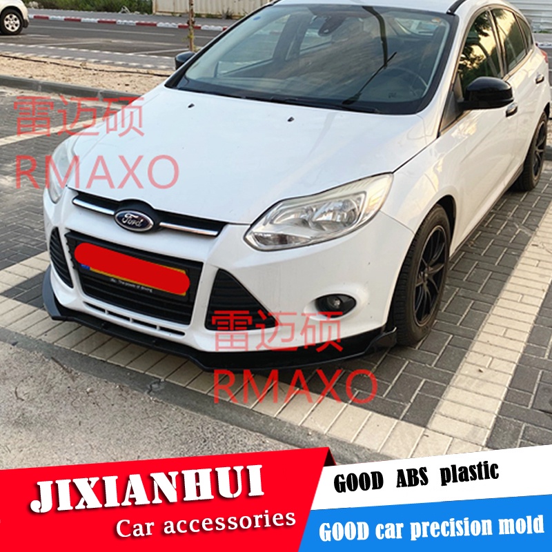 For FORD Focus Body kit spoiler 2012-2014 For Focus 3pcs ABS Rear lip