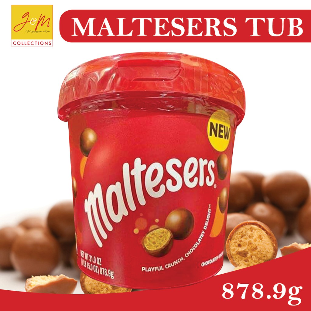 Milk Chocolate MALTESERS Party Tub, 878g (1lb 15oz) Shopee Philippines