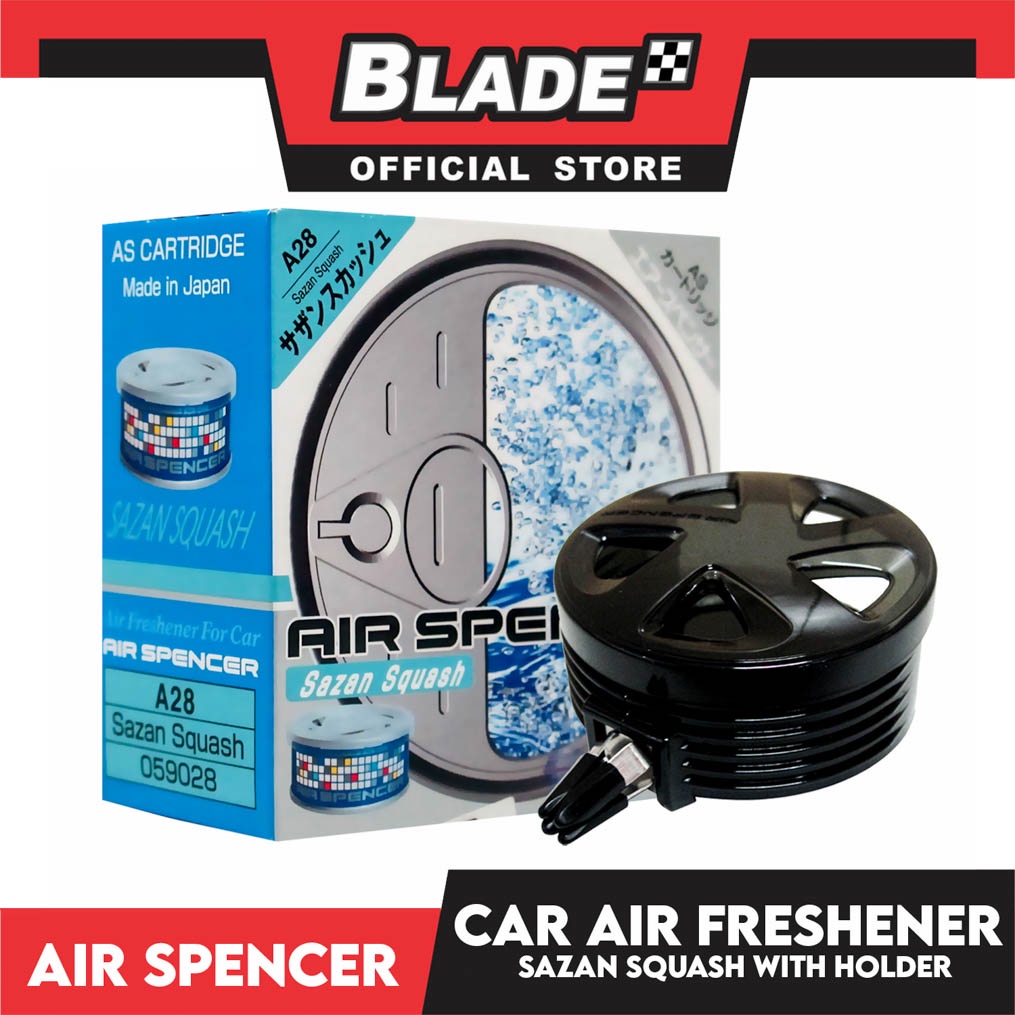Air Spencer Car Air Freshener Sazan Squash With Holder Shopee Philippines