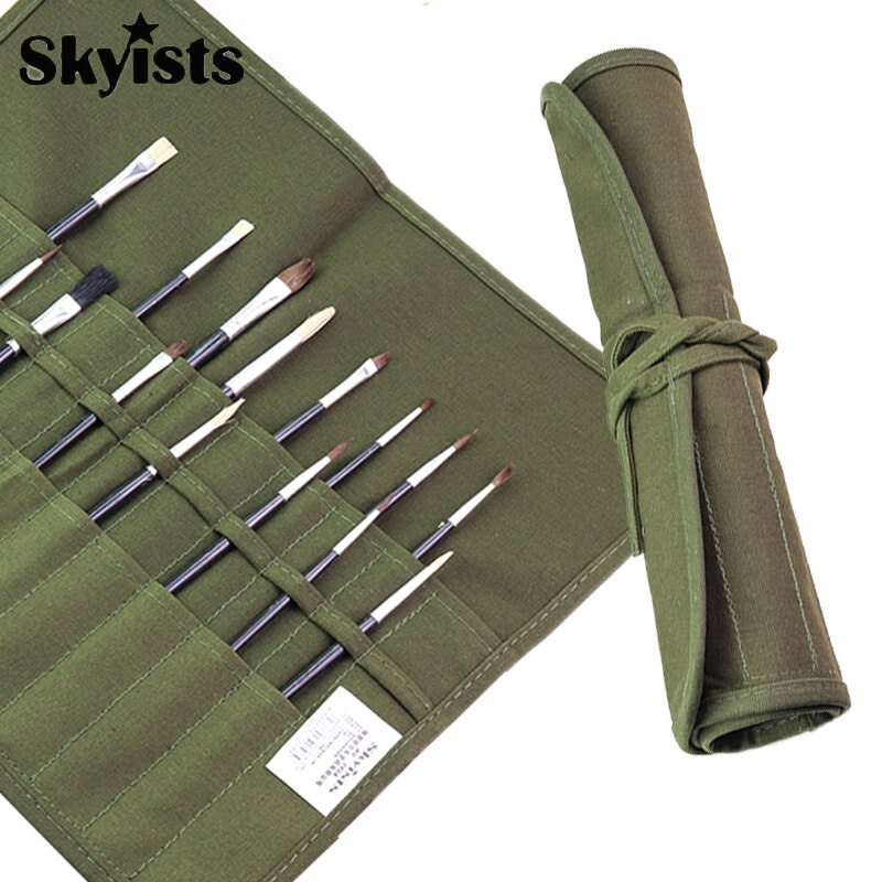 Skyists brush holder/22Hole roll up brush holder (brush Not Included