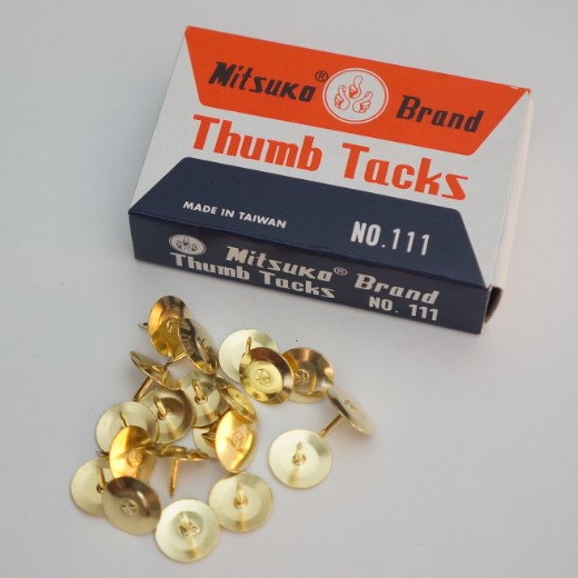[ PER PIECE ] Mitsuko / Mitsuya Thumb Tacks Thumbtacks High Quality