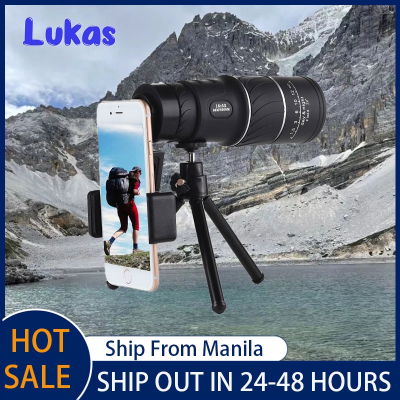 Lukas Binoculars Monoculars Telescope 8000m Nonred Night Vision All Optical Double Focus 16x52