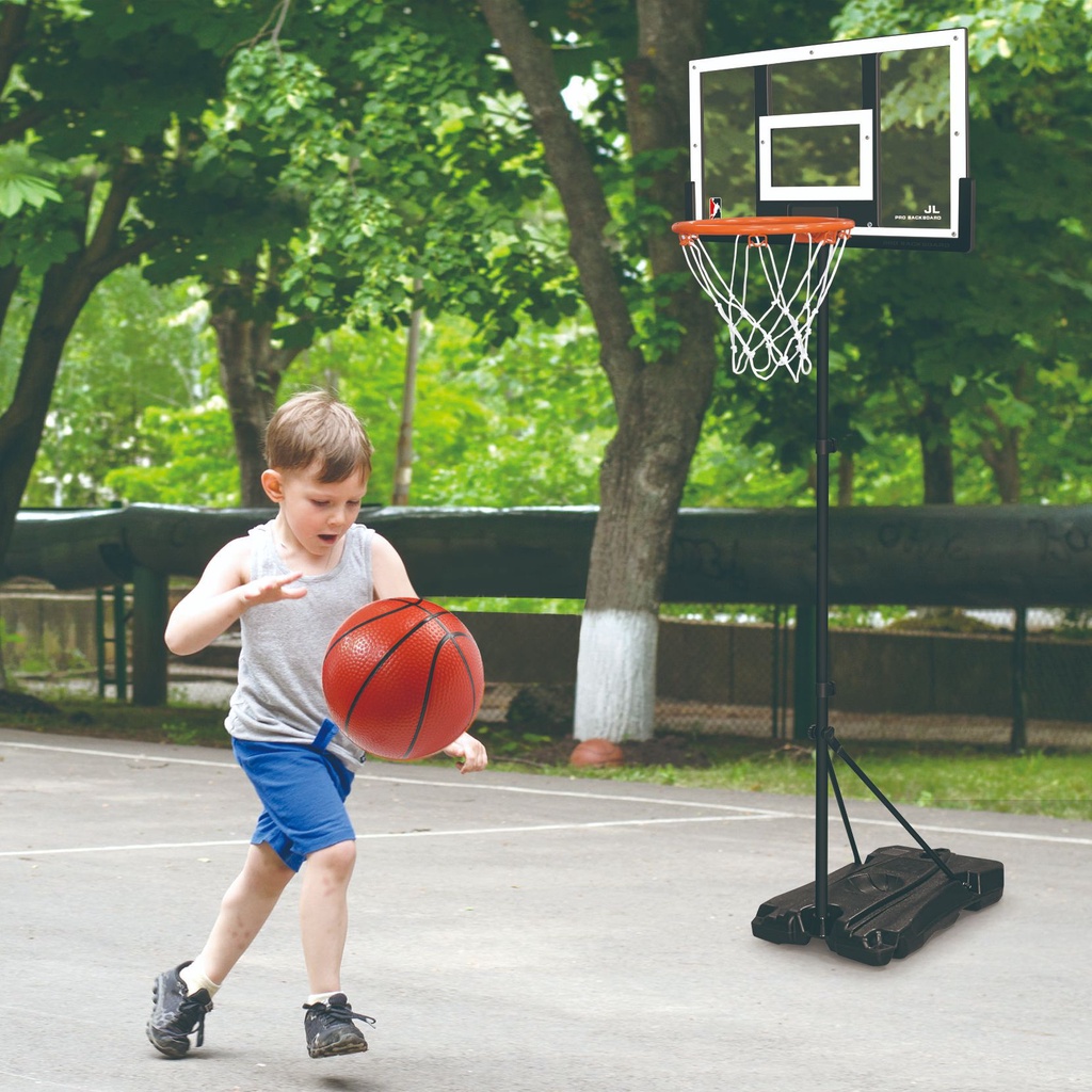 236cm liftable basketball hoop slam dunk training indoor mobile
