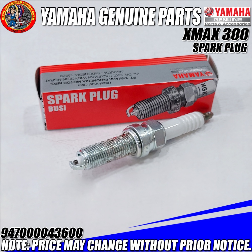 XMAX 300 SPARK PLUG LMAR8A9 (YGP GENUINE 9470000436) Shopee