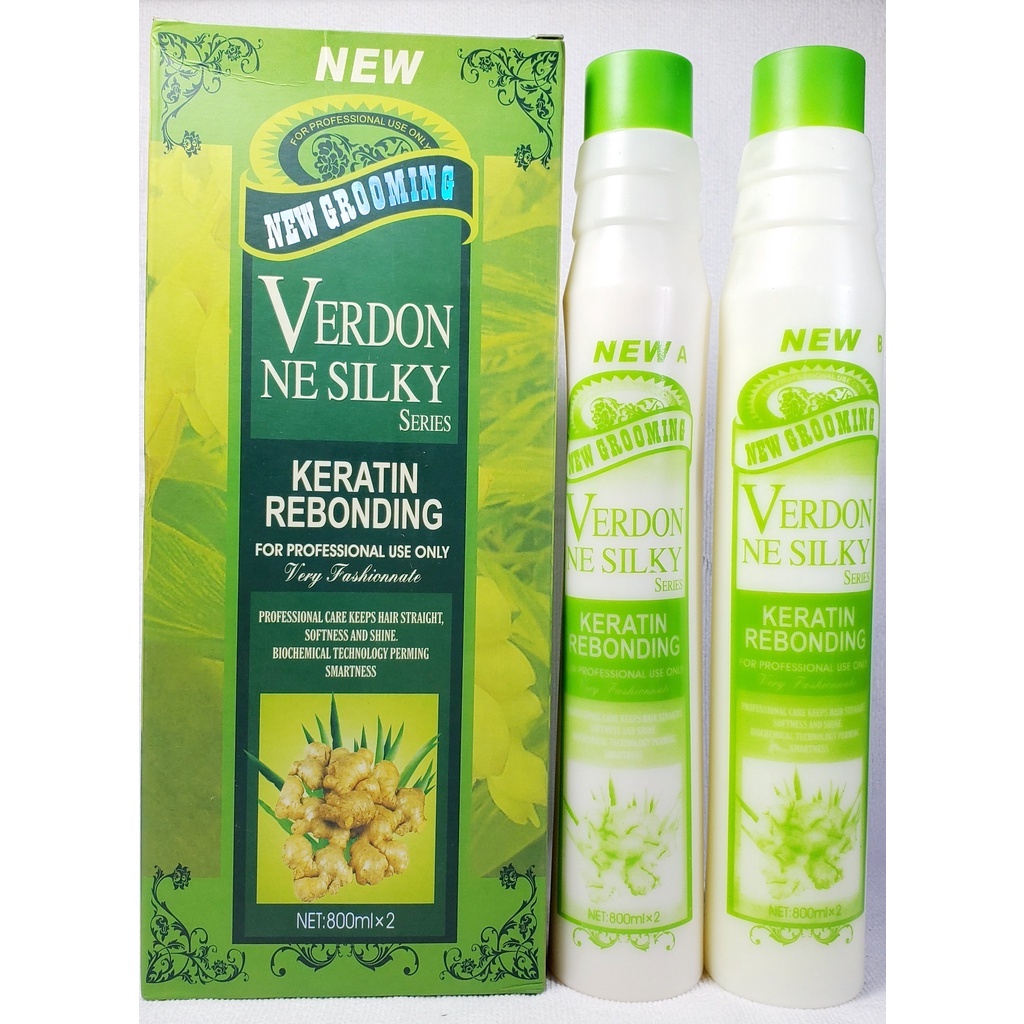 leo_phx Verdon NE Silky Series Keratin Rebonding Set 2in1 (GINGER