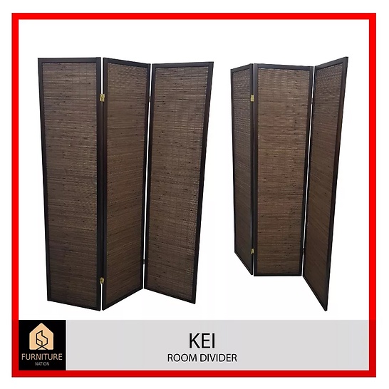 Divider Partition Room KEI Furniture Nation 3 Panel Room Divider