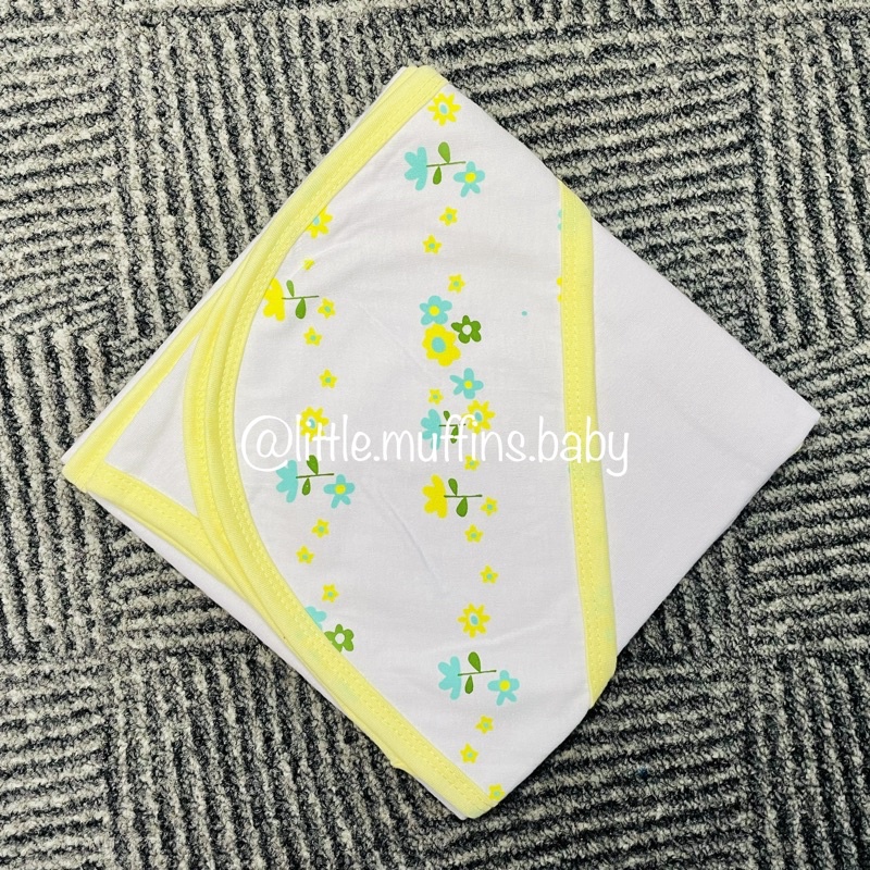 little muffins Cotton Newborn Receiving Blankets 30” by 24” (Baby Wrap