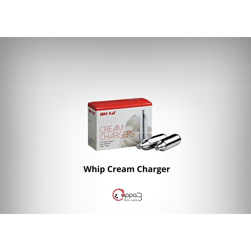 MOSA Whip Cream Charger 1box (contains 10 charger) Shopee Philippines