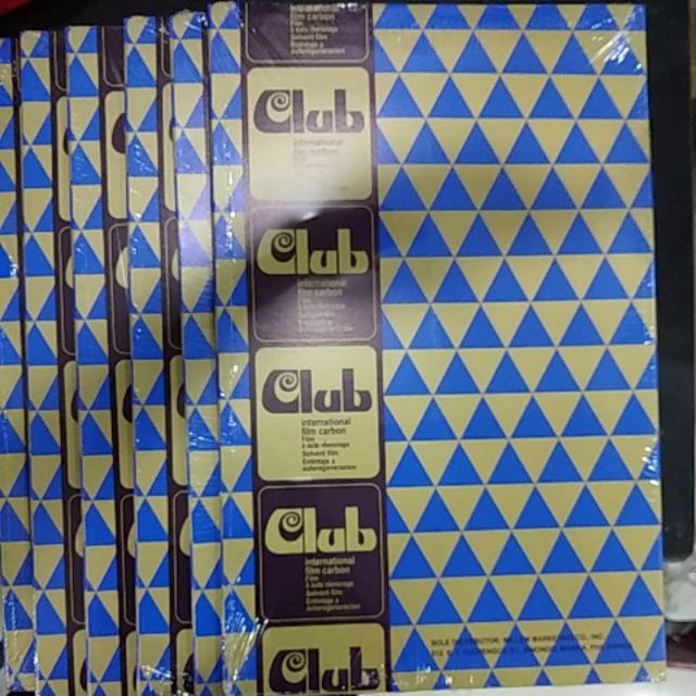Club carbon paper long BLUE Shopee Philippines