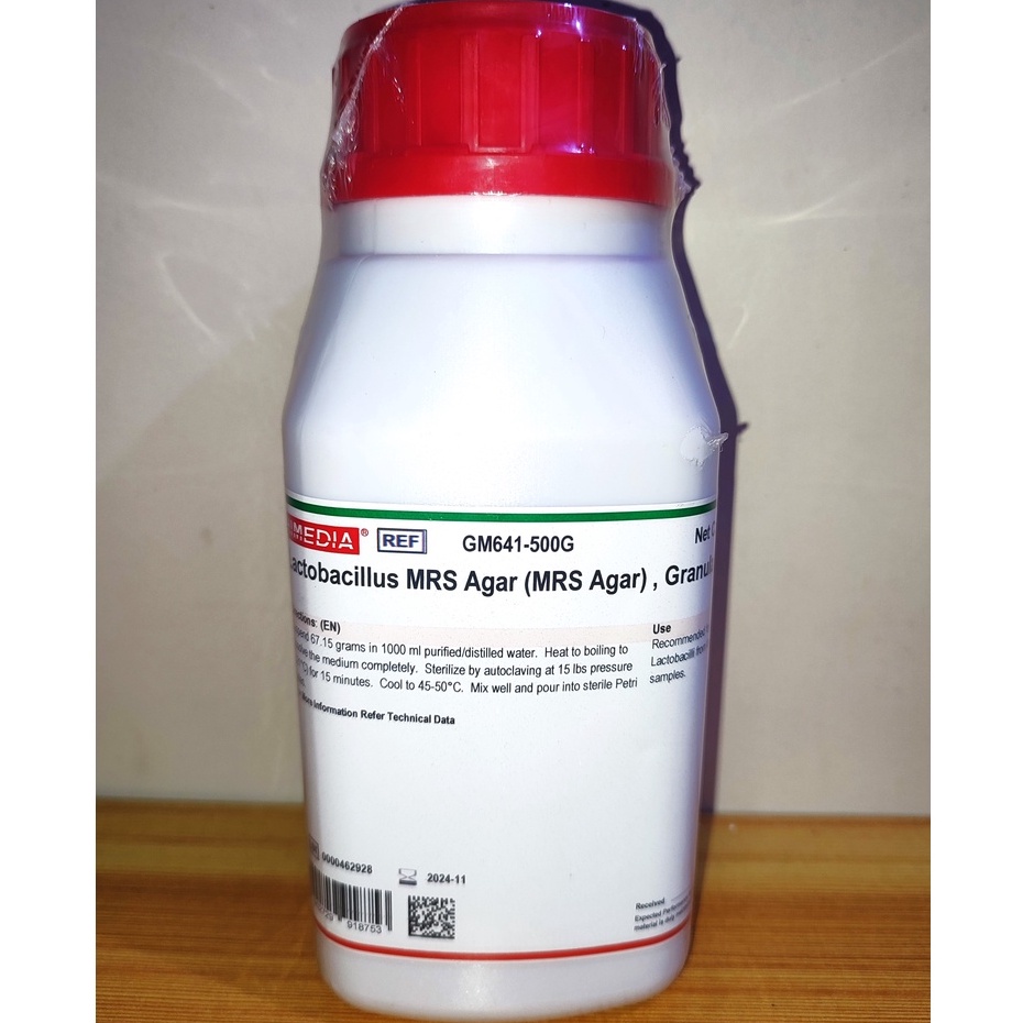 HIMEDIA MRS Agar 500g For Microbiology Shopee Philippines