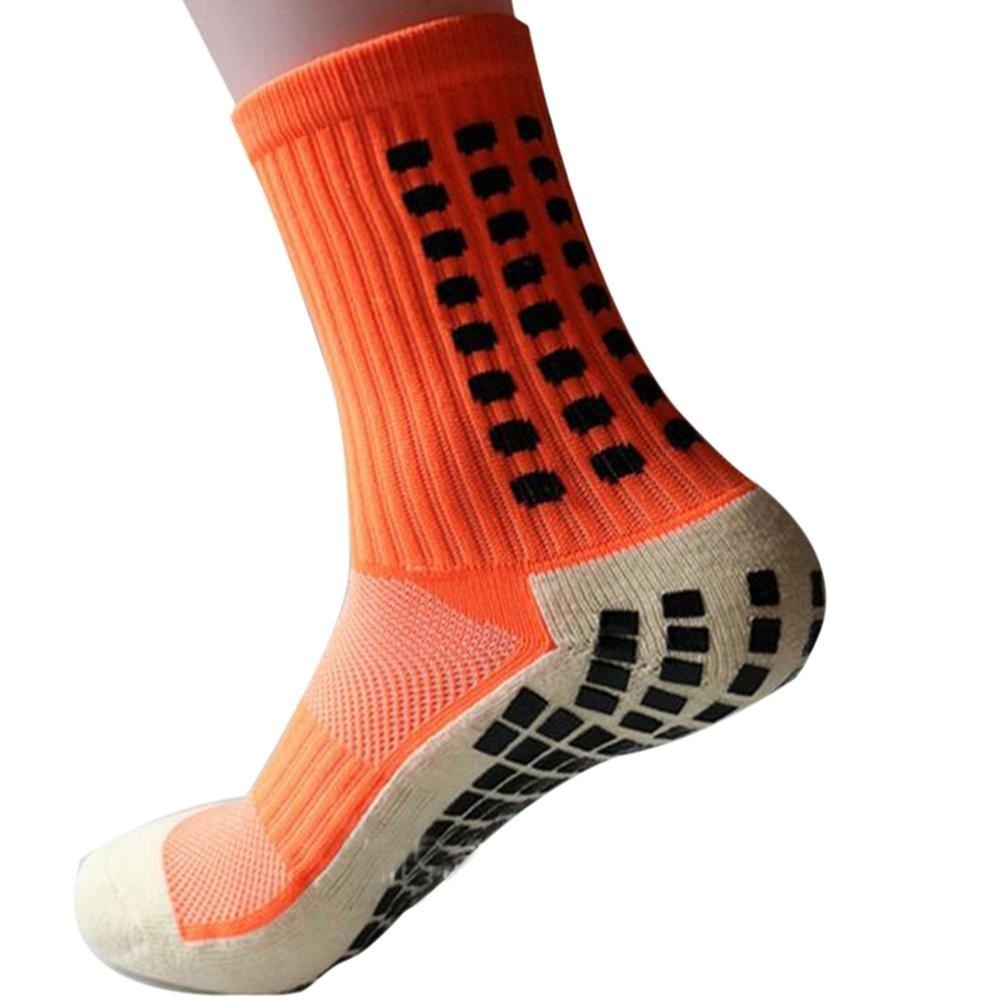 New Football Socks Anti Slip Soccer Socks Men Sports Grip Socks Good