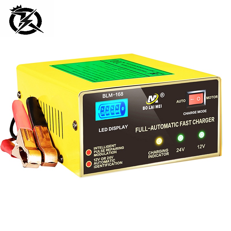 Car Battery Charger 12v 24v Original Heavy Duty Smart Pulse Repair