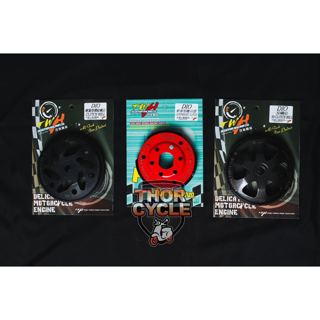 TWH Lightweight Clutch + TWH Bell for Honda Dio (2 Stroke) / Etc