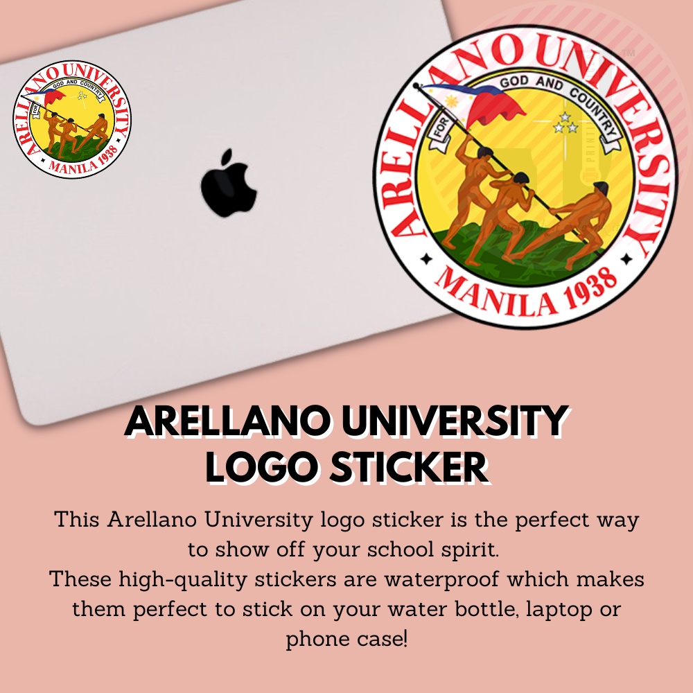 ARELLANO Sticker Logo University Logo NCAA School Logo Sticker