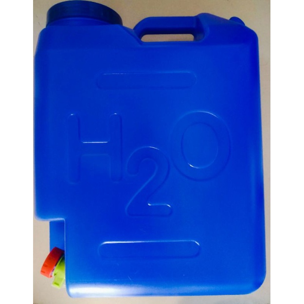 Blue Water Container Family Size Heavy Duty Makapal 20 Liters