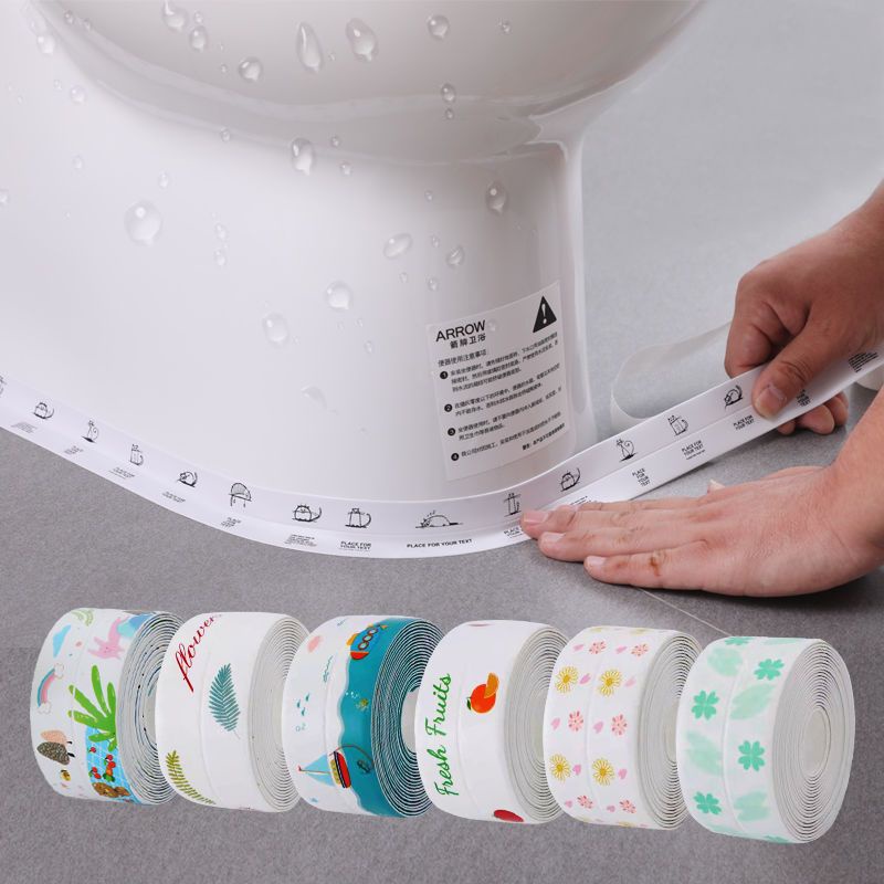 Kitchen Waterproof Sticker Oilproof Sticker Crack Sealant Toilet Super
