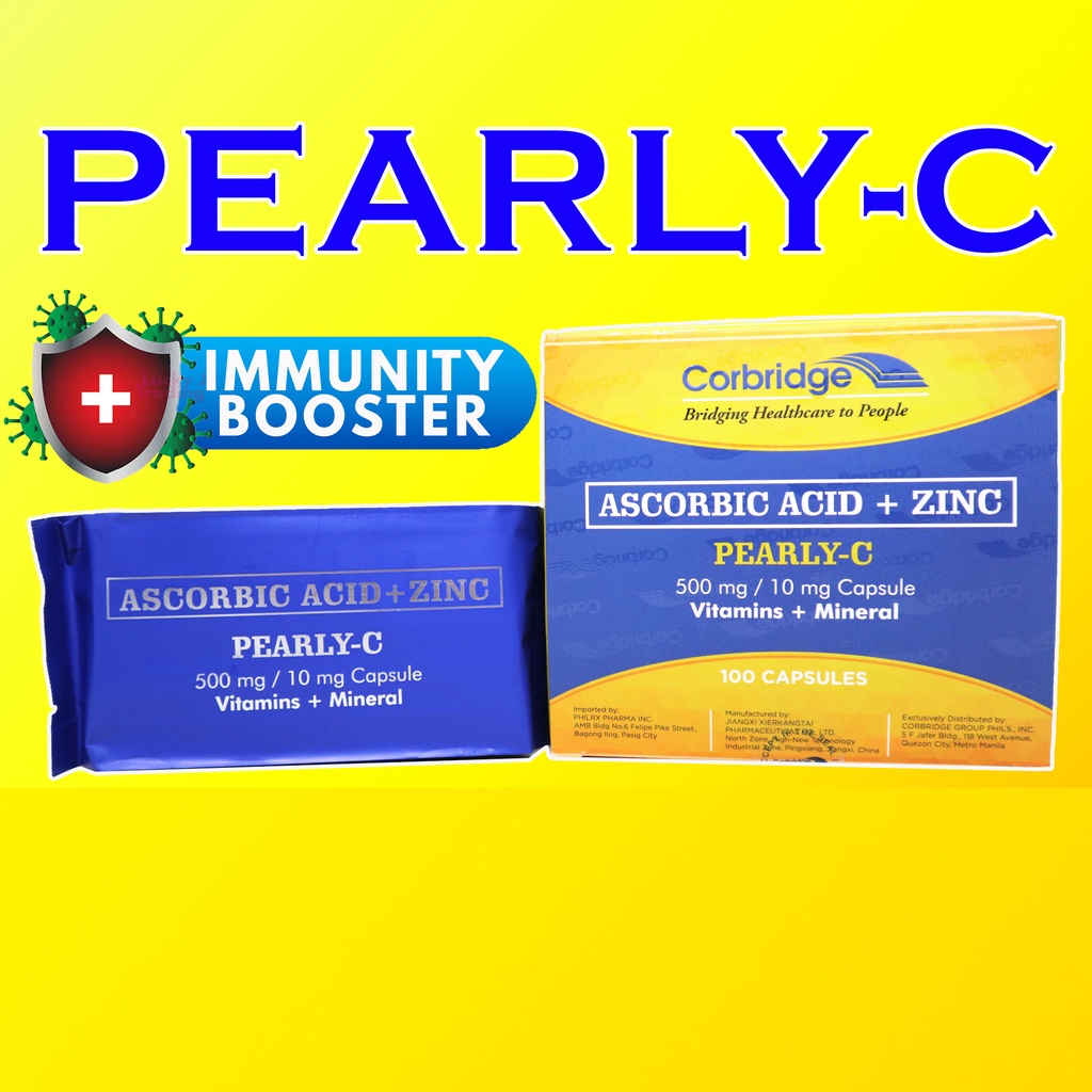 PEARLYC MULTIVITAMINS ASCORBIC ACID WITH ZINC VITAMIN Cready stock