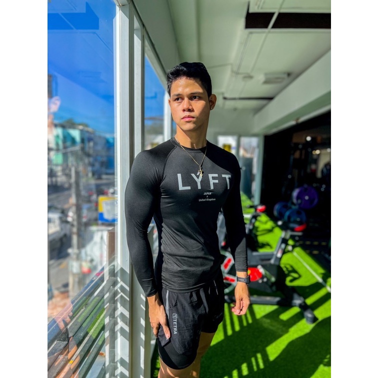 LYFT x ASRV SET/WORKOUT GYM CLOTHES TIGHT FIT MEN by Bubbly Athletics Shopee Philippines