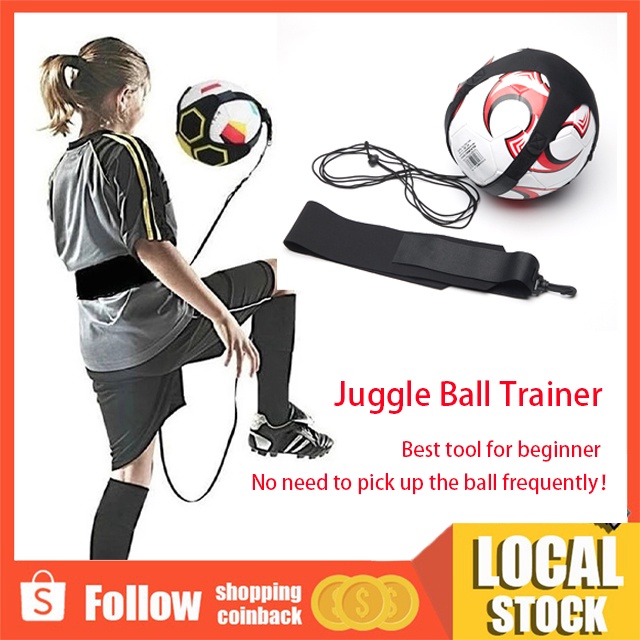 Adjustable Football Juggle Trainer Soccer Ball Training Equipment