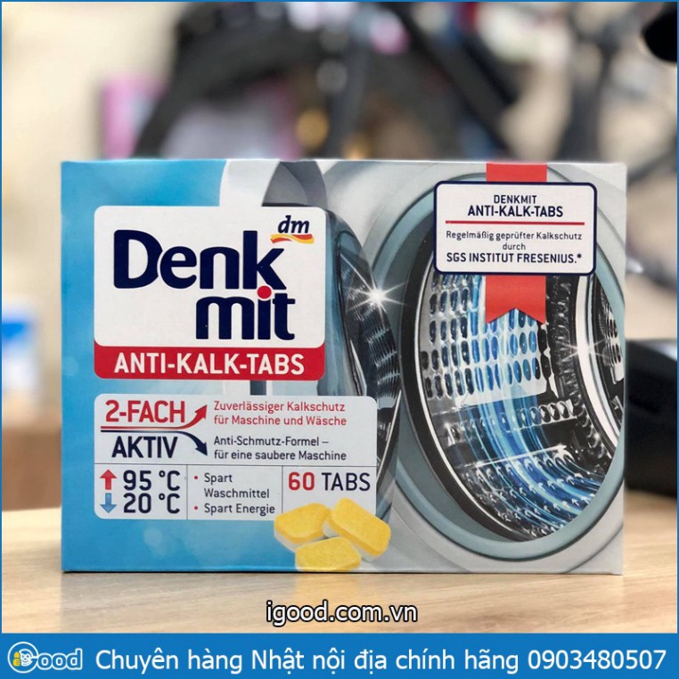 Denkmit German laundry detergent (box of 60 tablets) Shopee Philippines